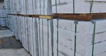 达州芝麻白路牙石，路侧石