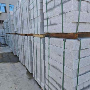 达州芝麻白路牙石，路侧石