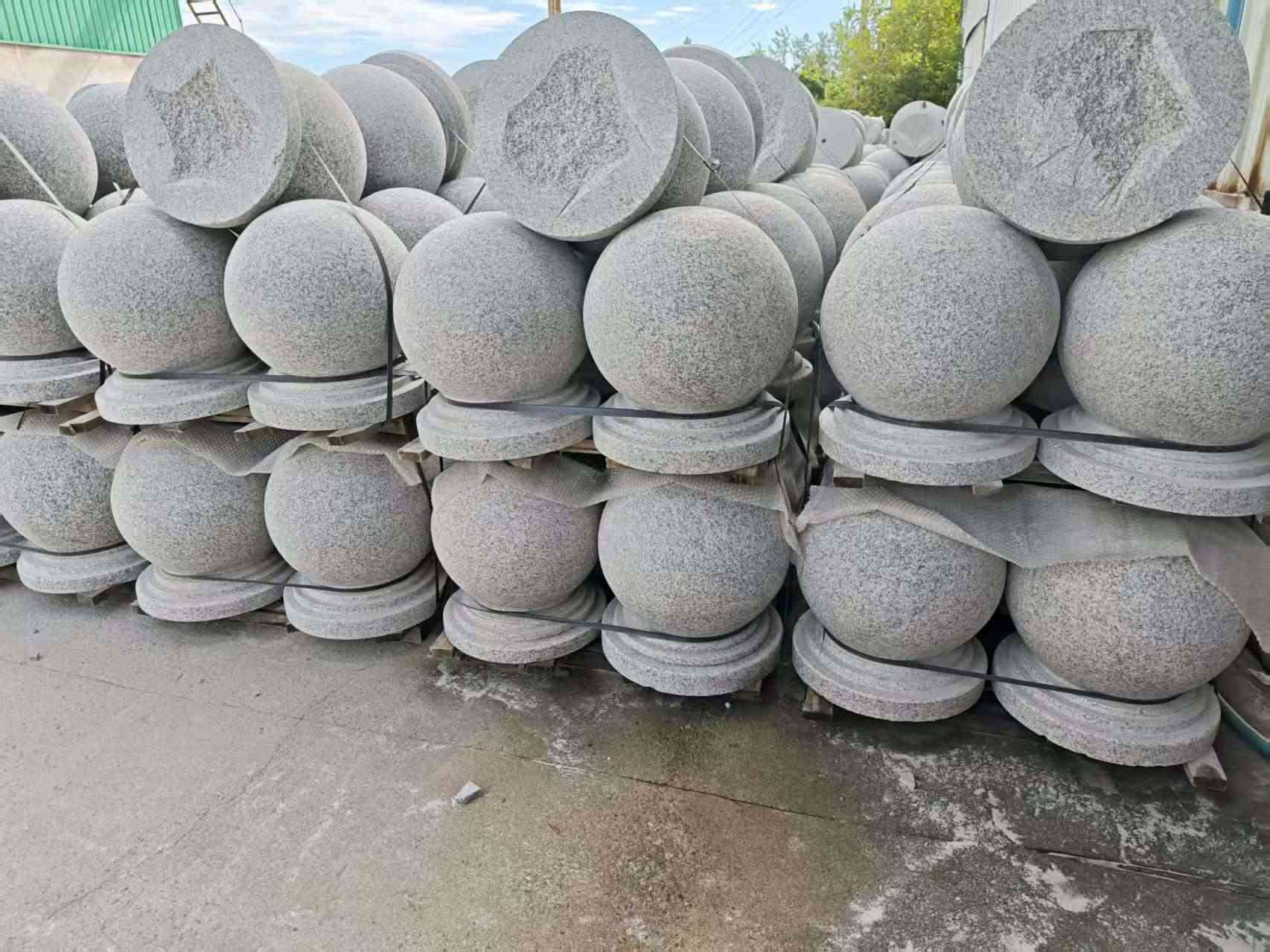达州圆球石球挡车球
