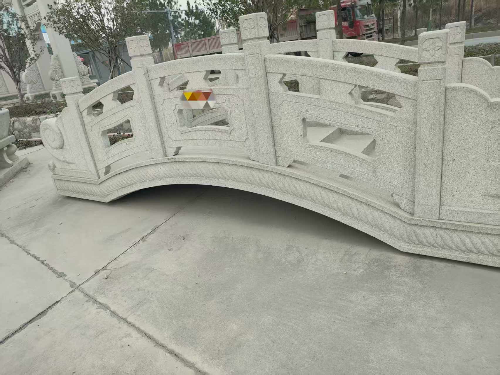 达州芝麻白拱桥，石桥